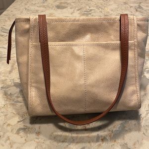 Hobo ‘Chance’ Mini Tote in Buffed Gold